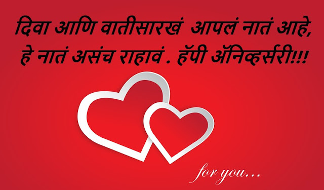 Marriage Anniversary Wishes in Marathi