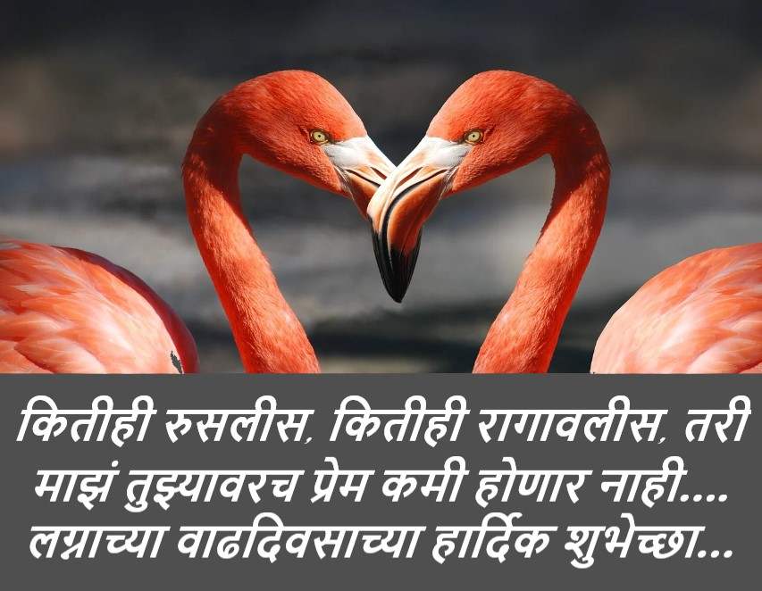 Marriage Anniversary Wishes in Marathi